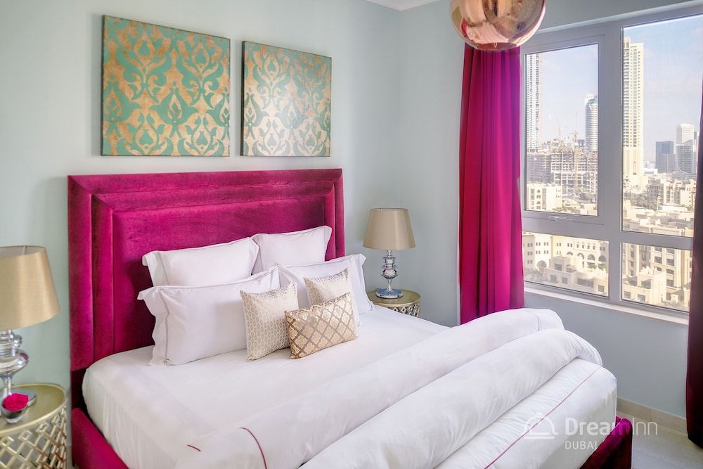 Dream Inn Dubai -Burj Residence Executive Apartment, 2 Bedrooms, City View