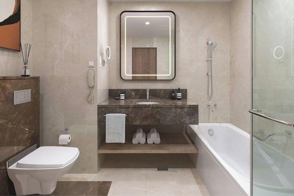 Marriott Hotel Production City, Dubai Deluxe Room, 1 King Bed, Non Smoking, City View 2