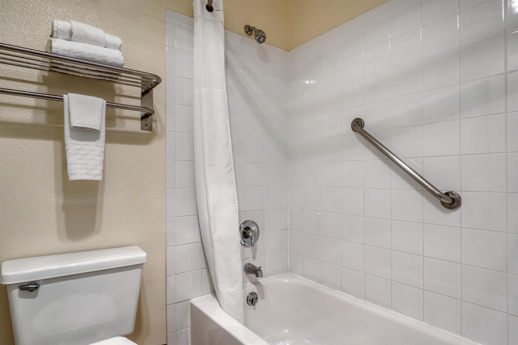 Suite - 1 King Bed, Nonsmoking, Sofabed, Living Room, 2 Bathrooms