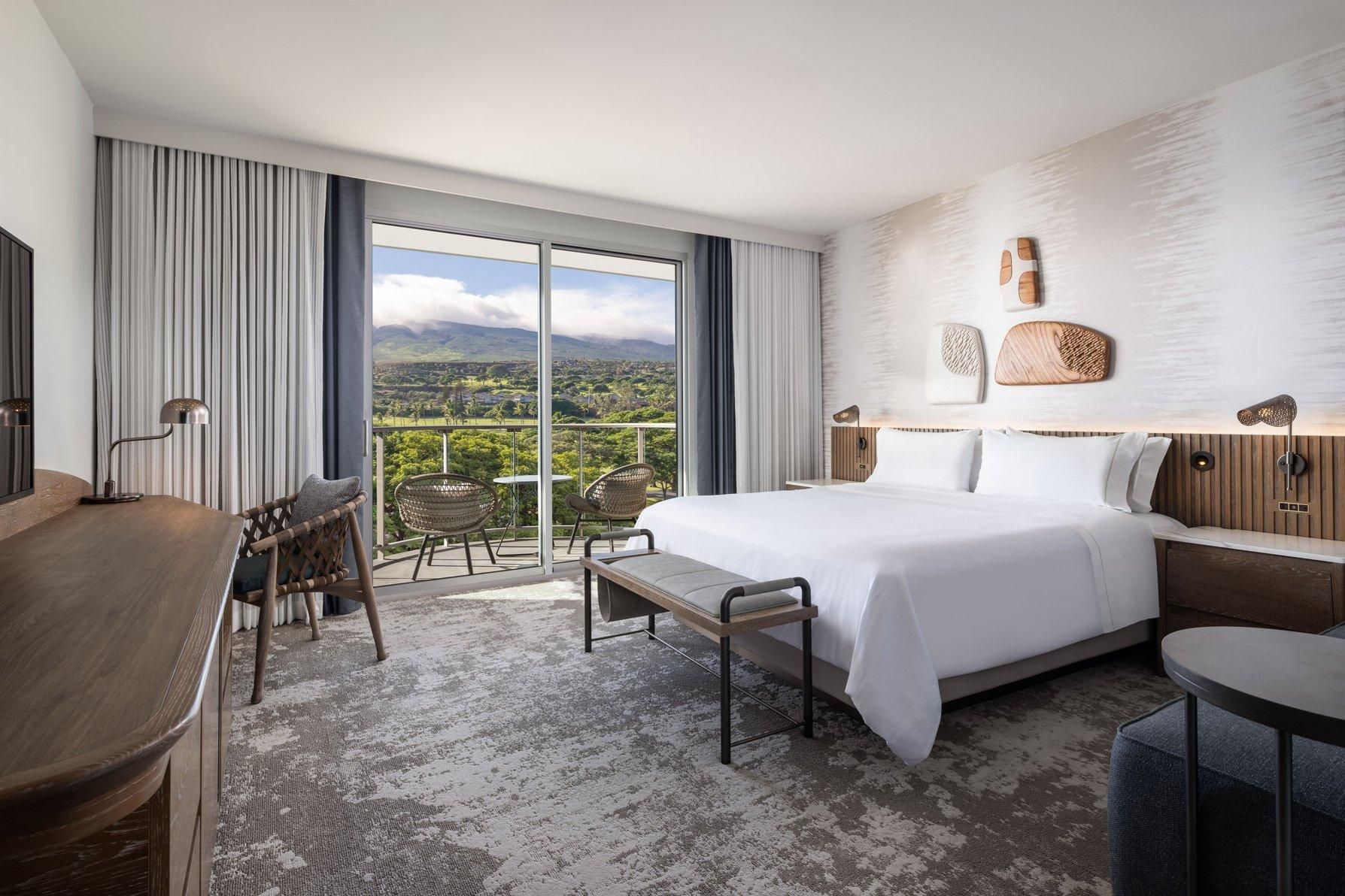 Kukahi - Aina View, Guest room, 1 King, Resort view, Balcony