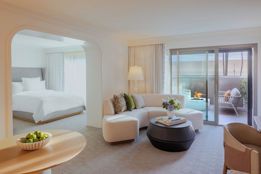 Regent Santa Monica Beach Suite, 2 Bedrooms, Patio (Private Patio, Firepit)