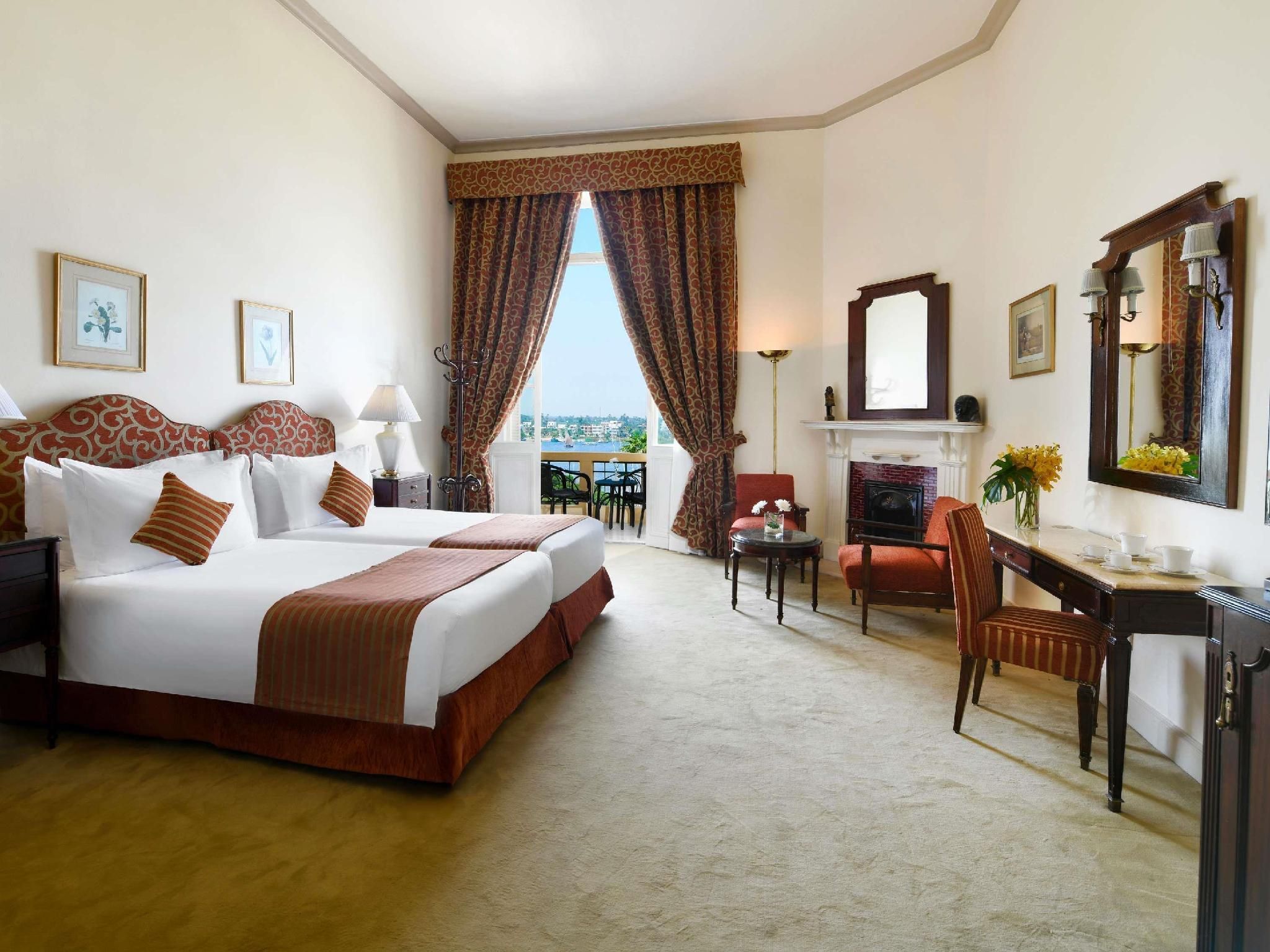 Luxury Room - 2 Single beds, Nile view