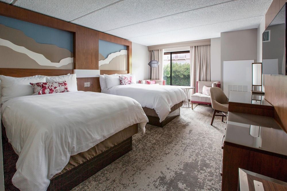 Room, 2 Double Beds, Patio, Ground Floor