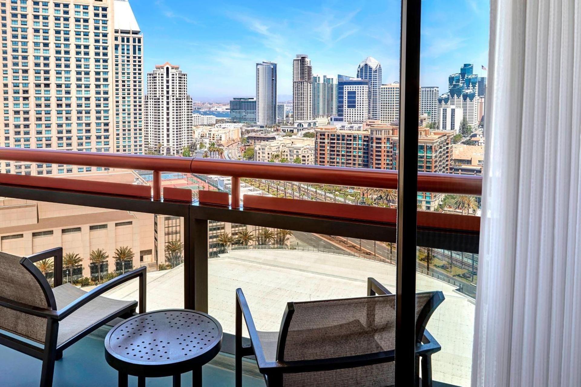King Room with Balcony and City View - Hearing Accessible