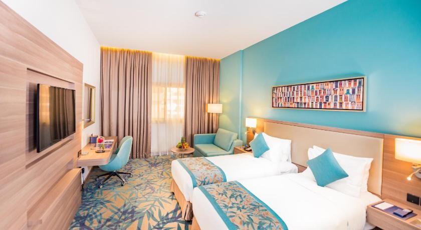 MENA Plaza Hotel Albarsha Deluxe Twin Room - Non-Smoking