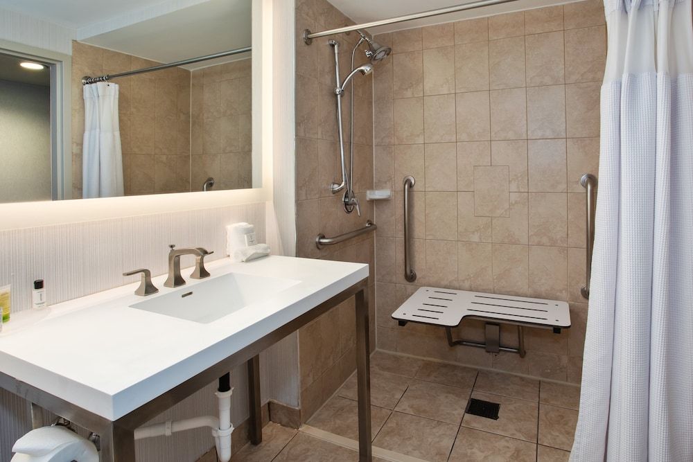 Standard Room, 1 King Bed, Mobility Accessible (Roll-In Shower)