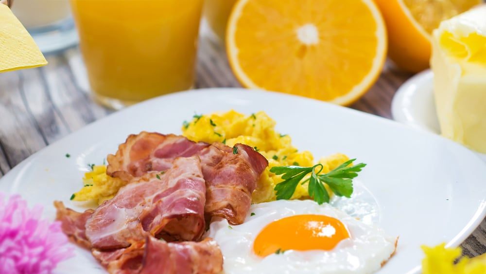 Breakfast buffet