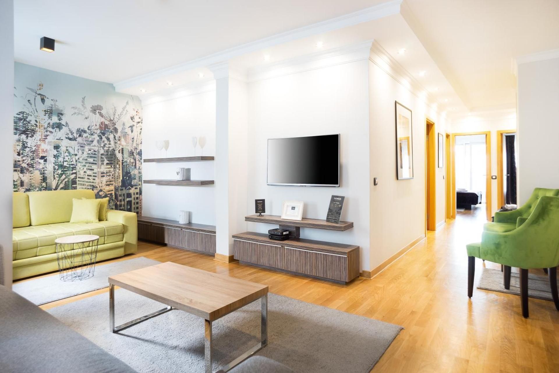 Three-Bedroom Apartment with Terrace