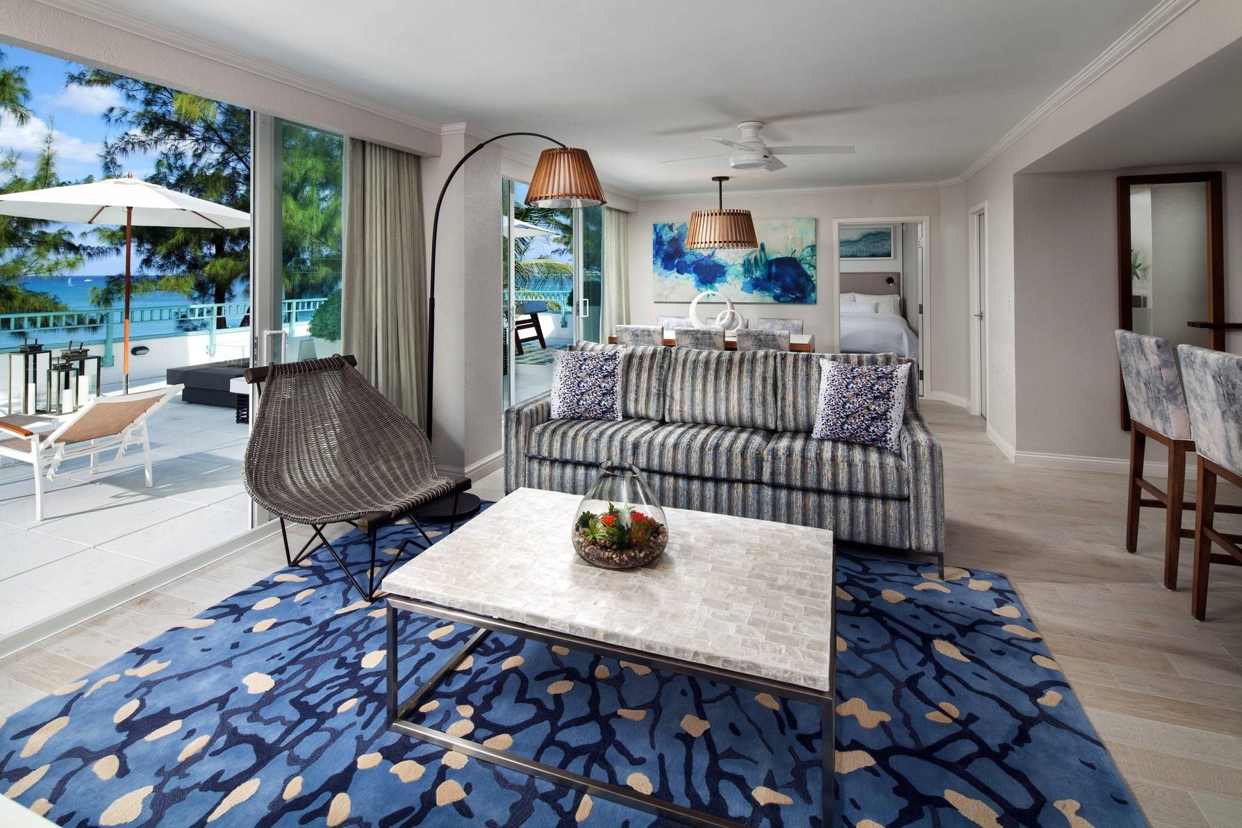 Presidential Suite, Bedroom 1: 1 King, Bedroom 2: 2 Double, Sofa Beds: 2, Oceanfront