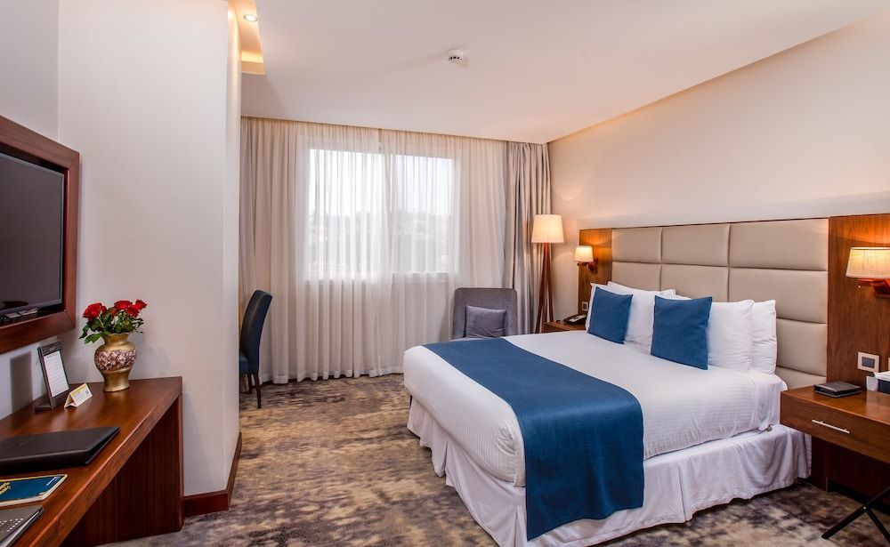 Deluxe Room, 1 Queen Bed, Balcony, View