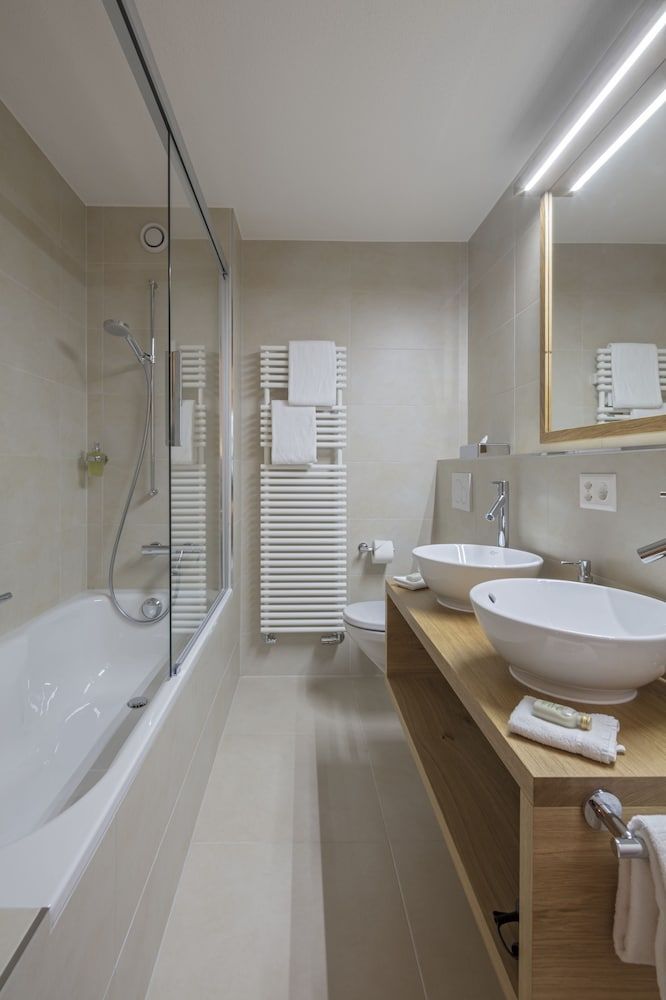 Swiss Alpine Hotel Allalin Basic Double Room 6