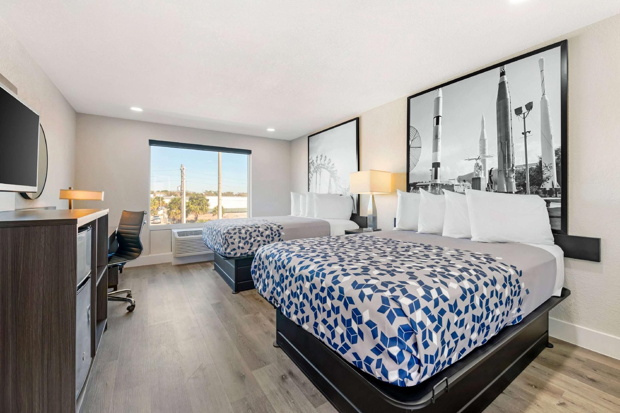 2 Double Beds, Non-Smoking