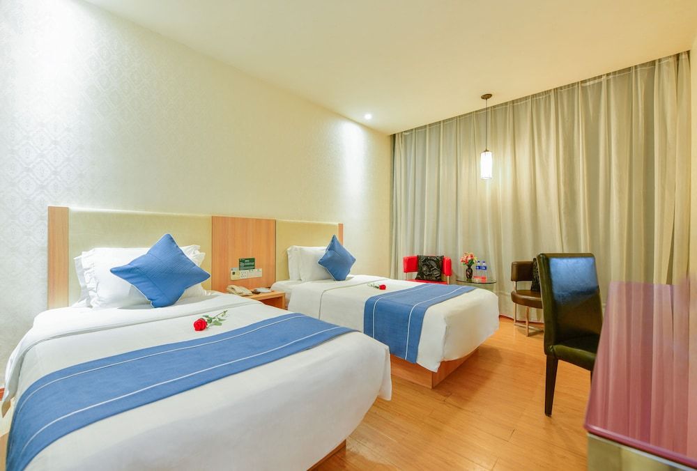 Shanshui Trends Hotel East Railway Station Guangzhou Classic Twin Room, No Window(Mainland Chinese Citizen Only)