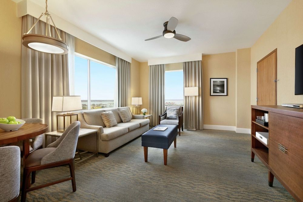 Hilton Ocean City Oceanfront Suites Two queen beds 1 bedroom suite oceanfront 3