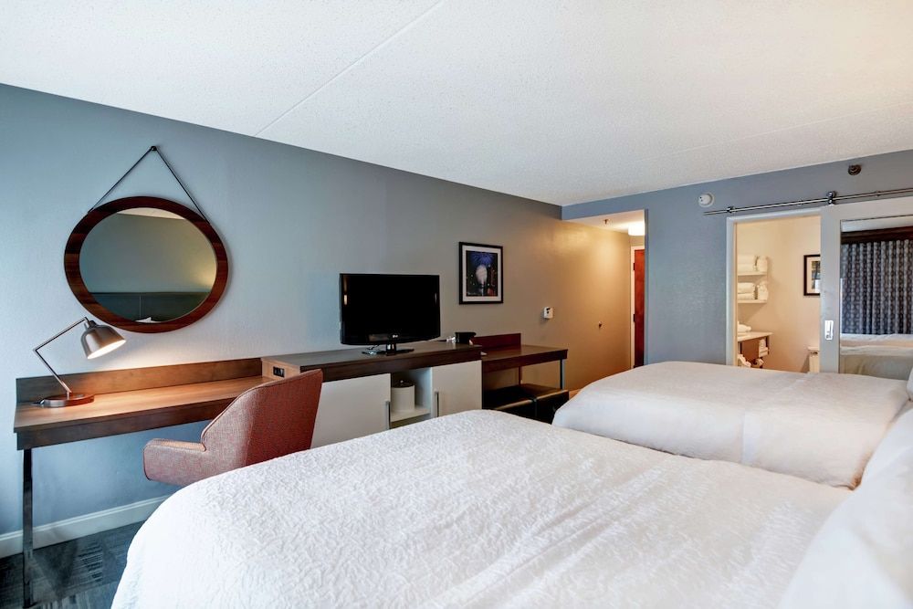 Comfort Double Room, 2 Queen Beds, Refrigerator