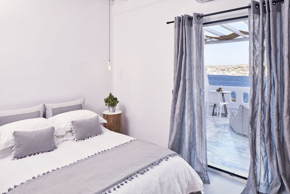 Mykonos No5 Deluxe Double or Twin Room, 1 Queen Bed, Sea View