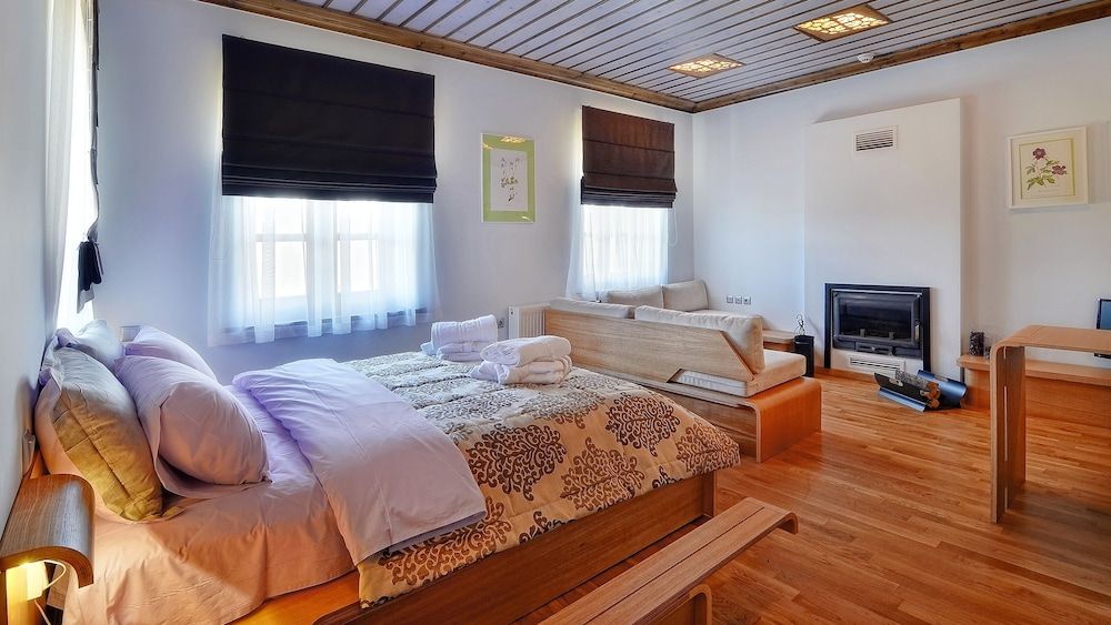 Dilofo Hotel Luxury Suites Deluxe Suite, Fireplace 9