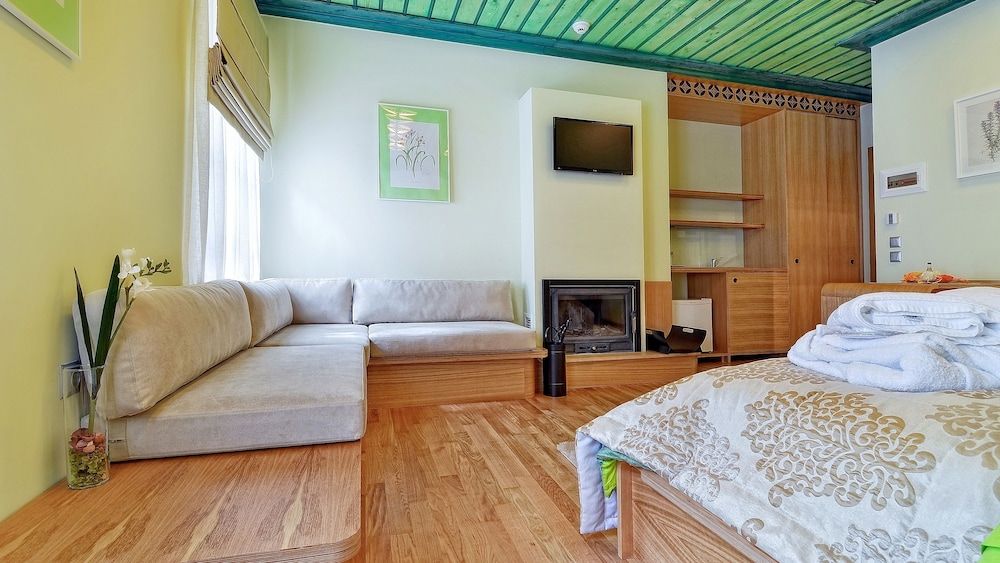 Dilofo Hotel Luxury Suites Deluxe Suite, Fireplace 18