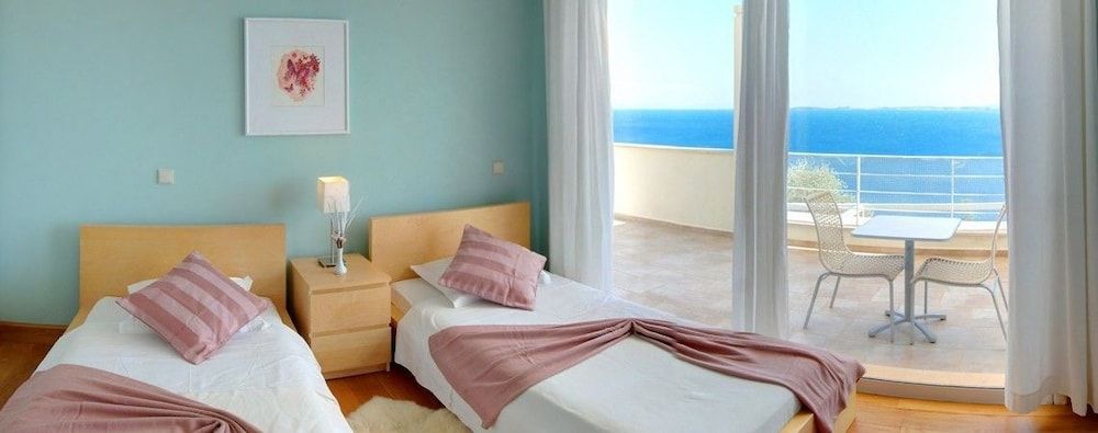 Luxury Villa, Private Pool, Sea View (Blue)
