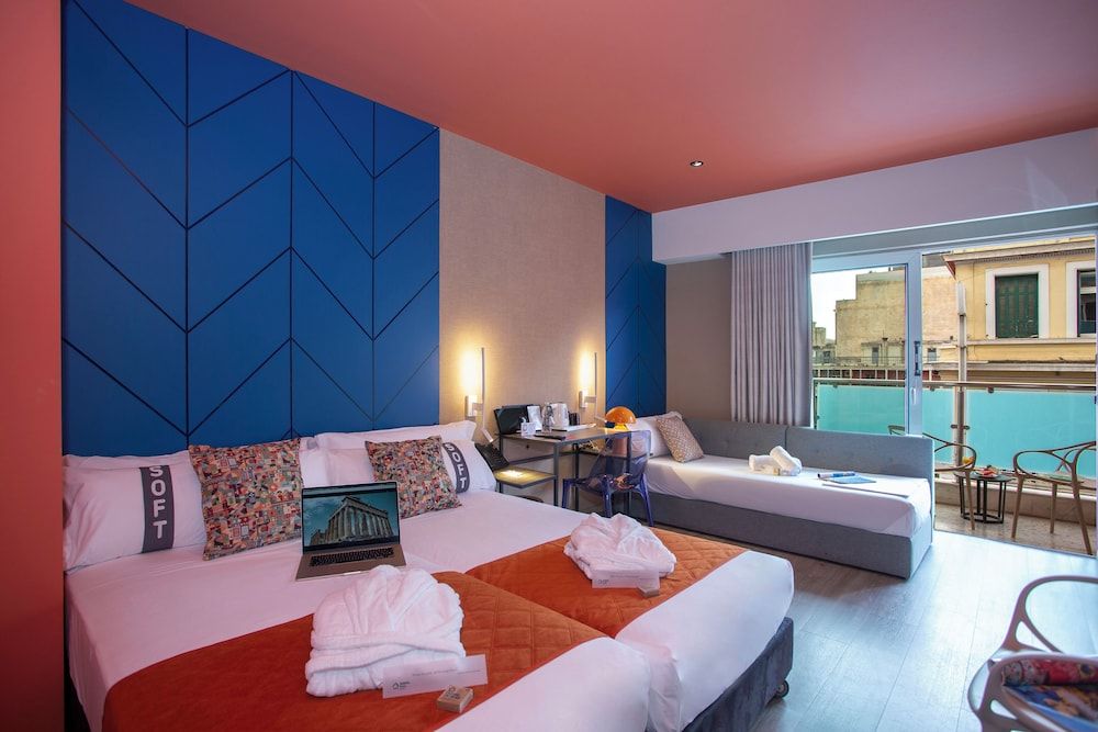 Triple Room, Balcony, City View
