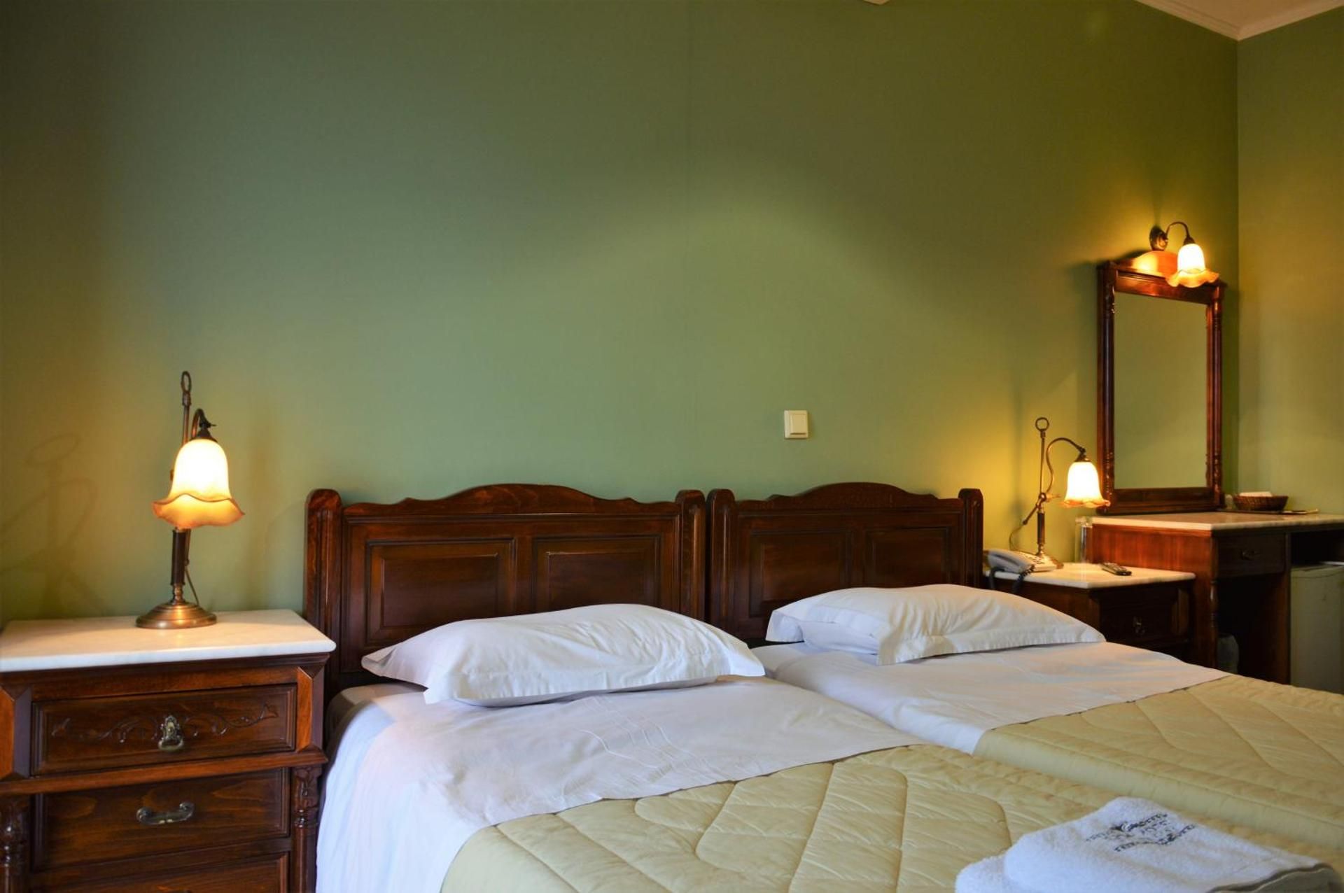 Ilion Hotel Twin Room with Sea View