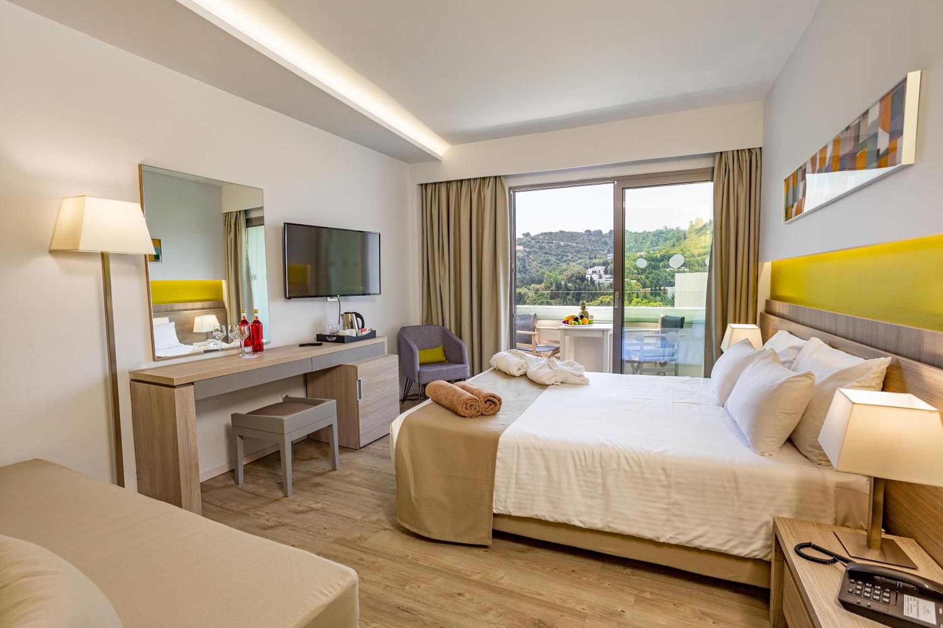 Side Sea View Double or Twin Room
