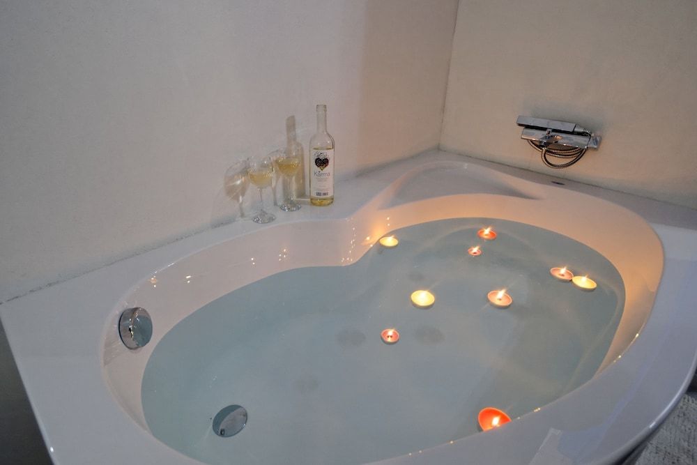 Santorini Style in Athens, Greece Design Studio Suite, 1 Double Bed, City View 18