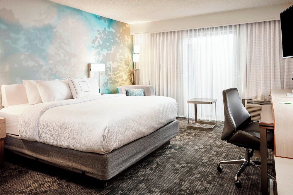 Room, 1 King Bed, Non Smoking, Balcony (Mobility/Hearing Access, Roll-in Shwr)