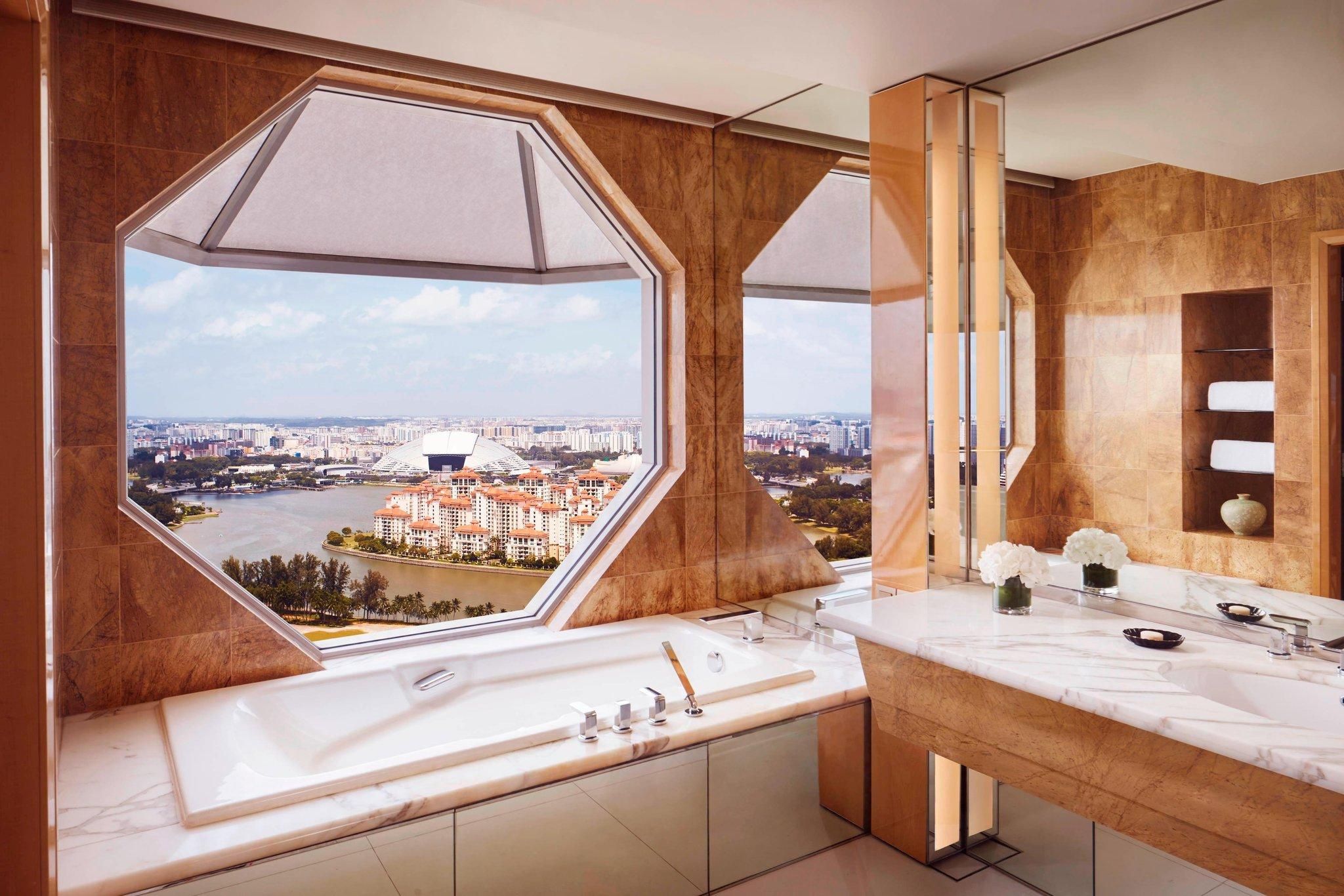 Club Deluxe Kallang, Club lounge access, Guest room, 2 Twin, Kallang Precinct view