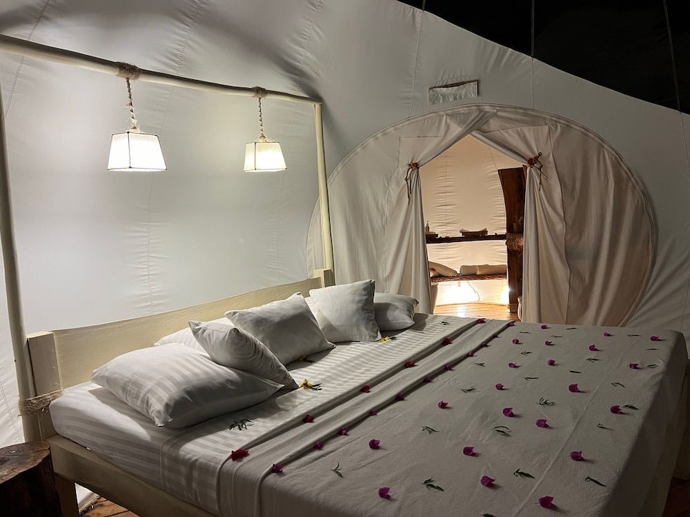 Rock and Sea Resort Panoramic Tent, 1 King Bed, Overwater 5