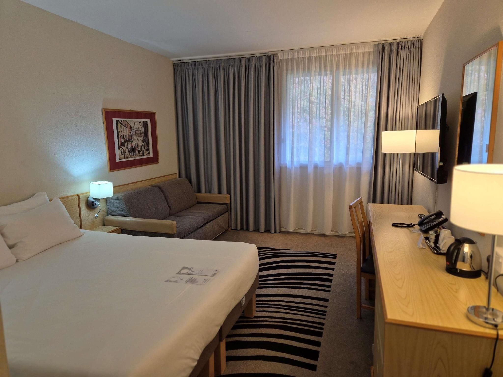 Standard room with one Zipped double - sofa bed available when requested