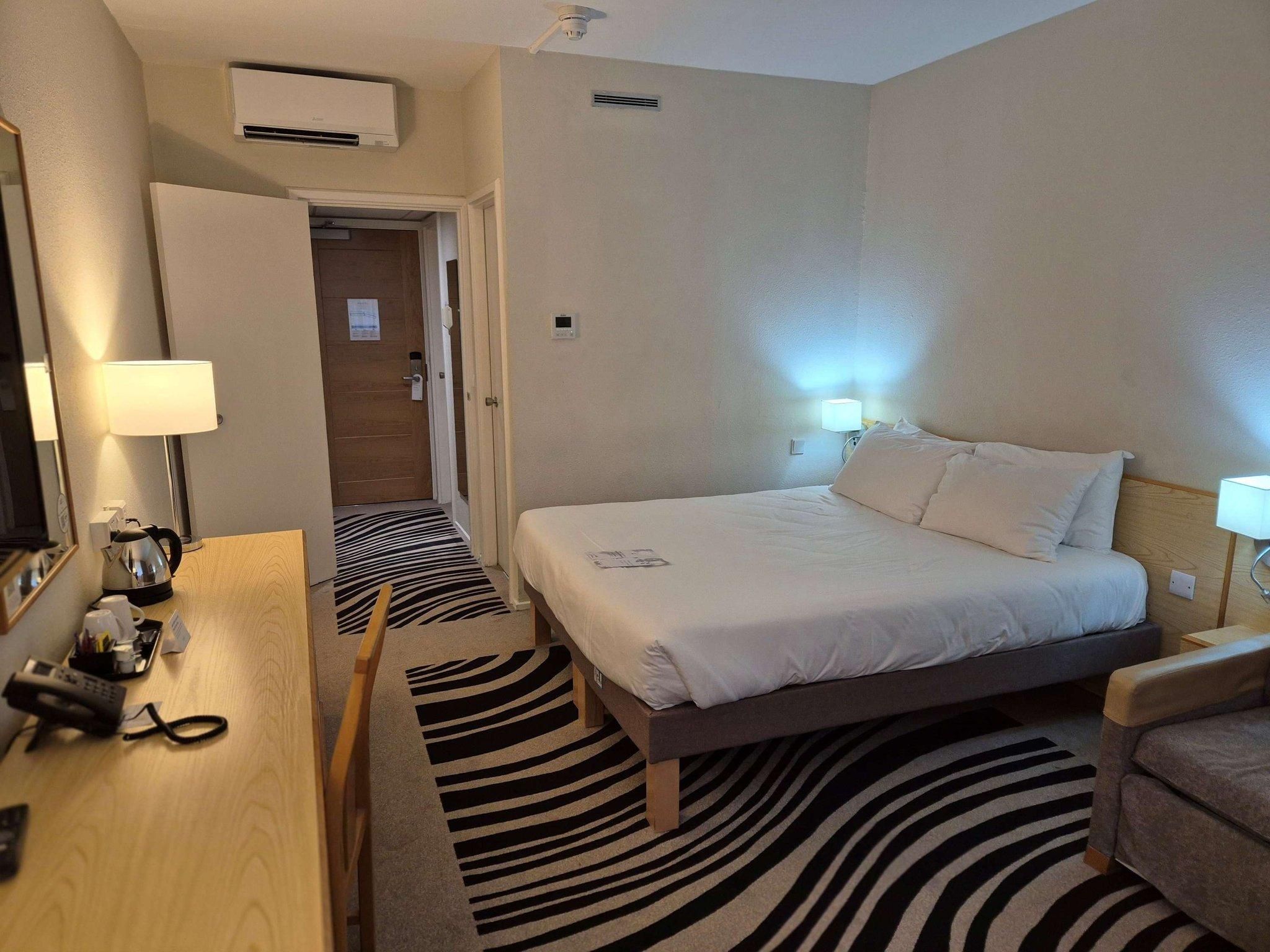 Standard room with one Zipped double - sofa bed available when requested