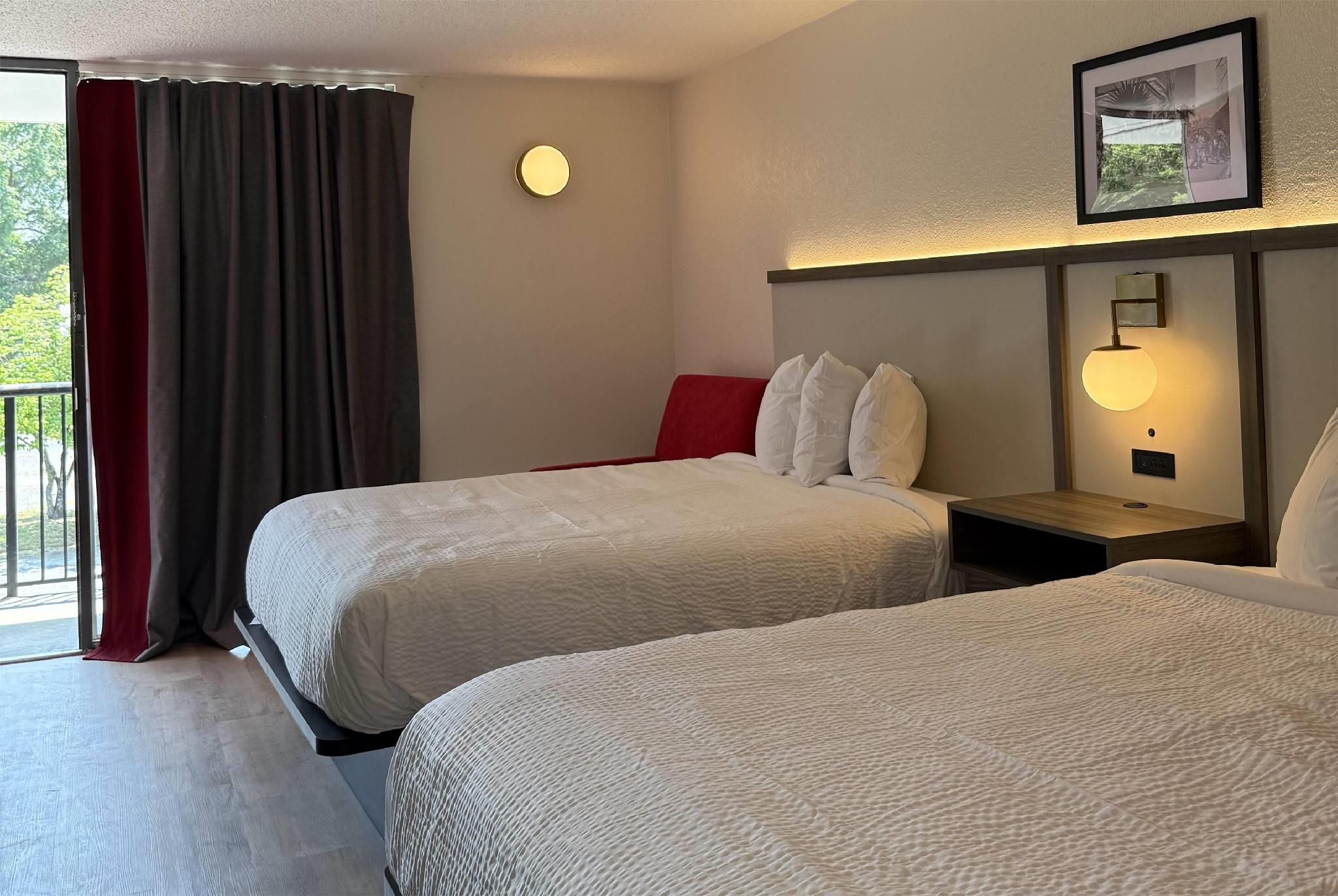 2 Double Beds, Non-Smoking