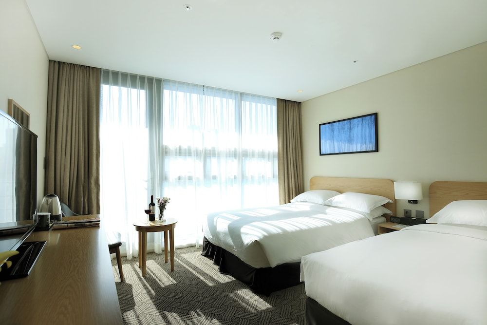 Best Western Haeundae Hotel Standard Room, Multiple Beds, Partial Sea View
