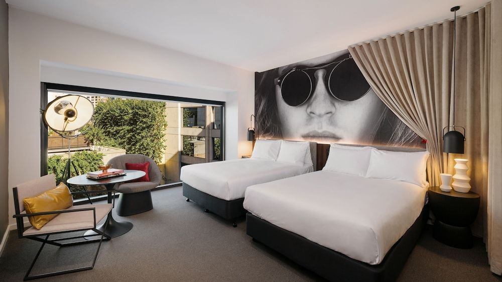 Hotel Indigo Melbourne on Flinders by IHG Standard Room, 2 Double Beds (Atrium View)