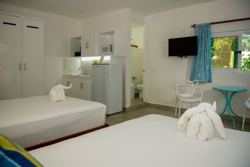 Eco Luxury Deluxe Suite 8 2 Double beds