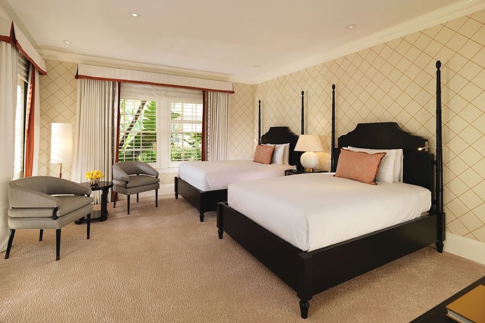 The Beverly Hills Hotel Bungalow Double Room