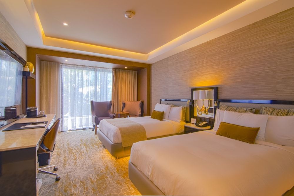 K Tower Boutique Hotel By Lucerna Premium Room, 2 Double Beds, Pool View (EXPEDIA) 2