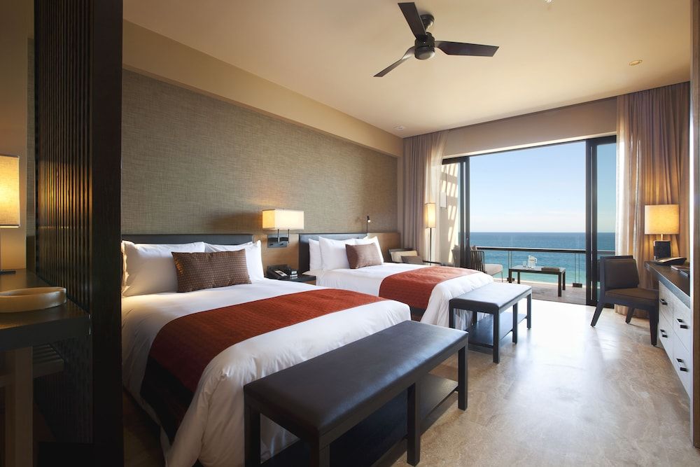 Deluxe Room, 2 Double Beds, Non Smoking, Balcony (Oceanfront)