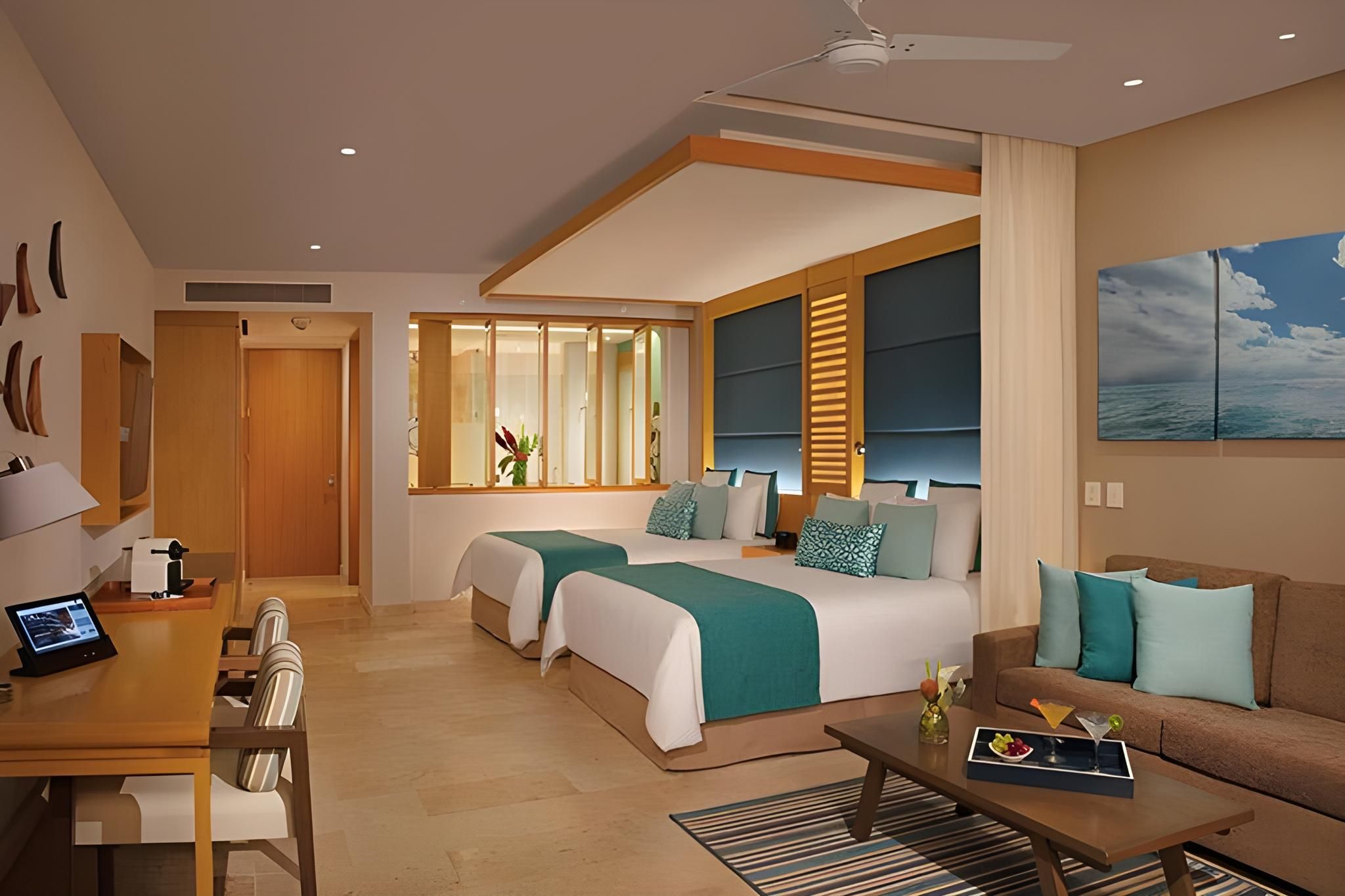 Preferred Junior Suite Ocean View Two Queen Beds - All Inclusive