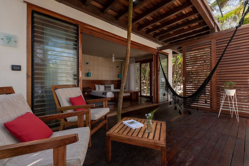 Garden view room with refreshing plunge pool
