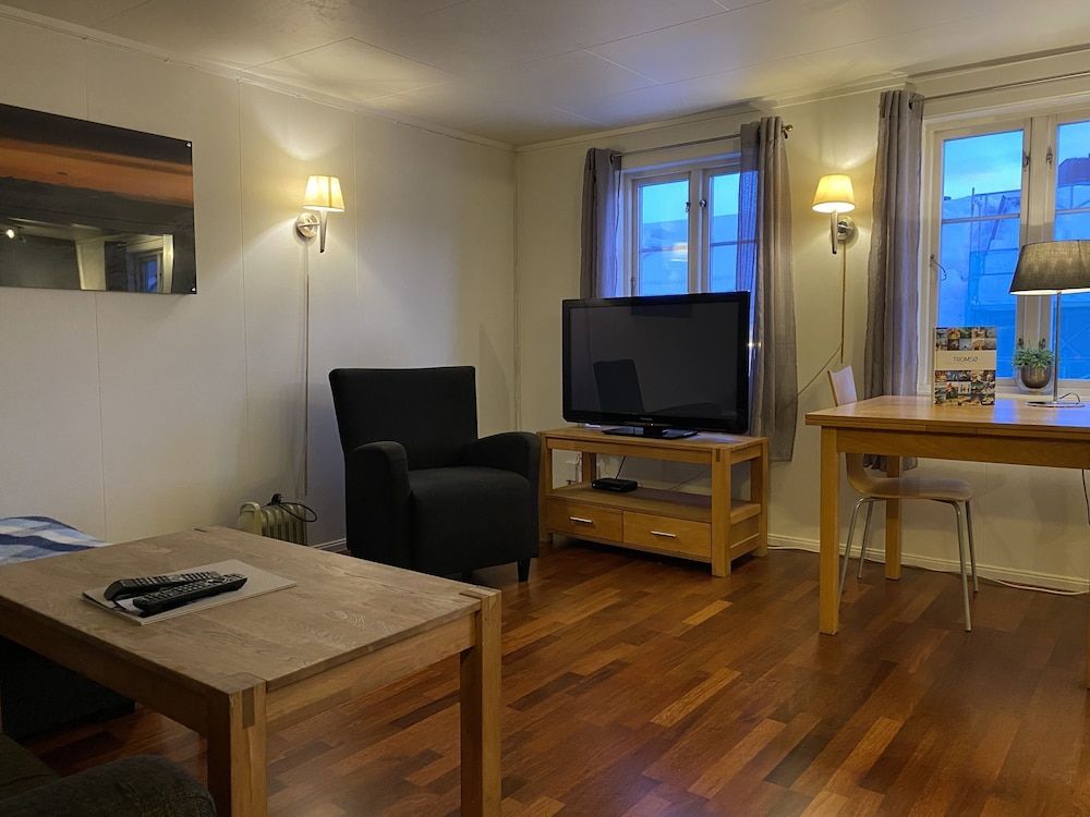 Enter Tromsø Apartment Hotel Economy Apartment, 1 Queen Bed with Sofa bed, Refrigerator & Microwave 18