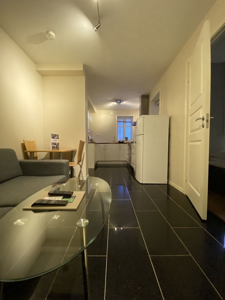 Enter Tromsø Apartment Hotel Economy Apartment, 1 Queen Bed with Sofa bed, Refrigerator & Microwave 17