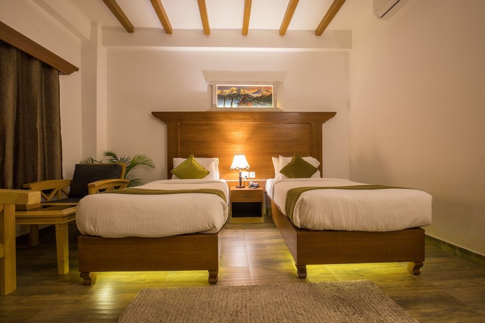 Bagaincha Wellness Resort Deluxe Room, 1 King Bed, Balcony, Pool View 2