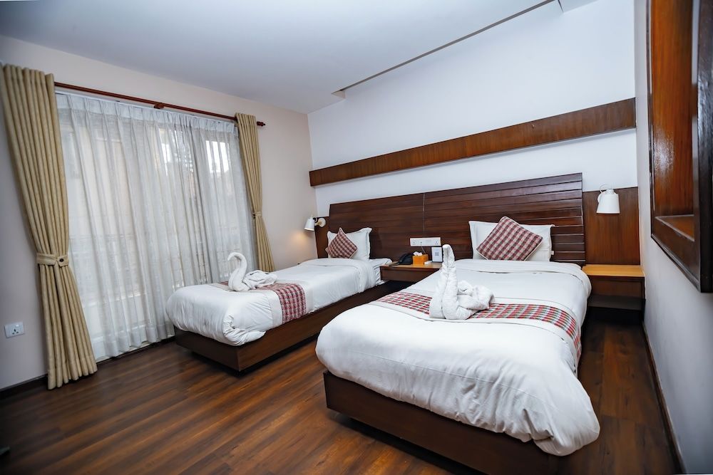 Kathmandu Suite Home Deluxe Twin Room, Balcony, City View 4