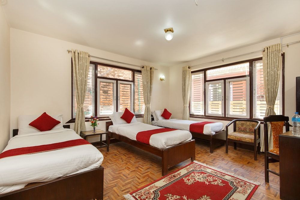 Kathmandu Nomad Hotel Standard Triple Room, 3 Twin Beds 3