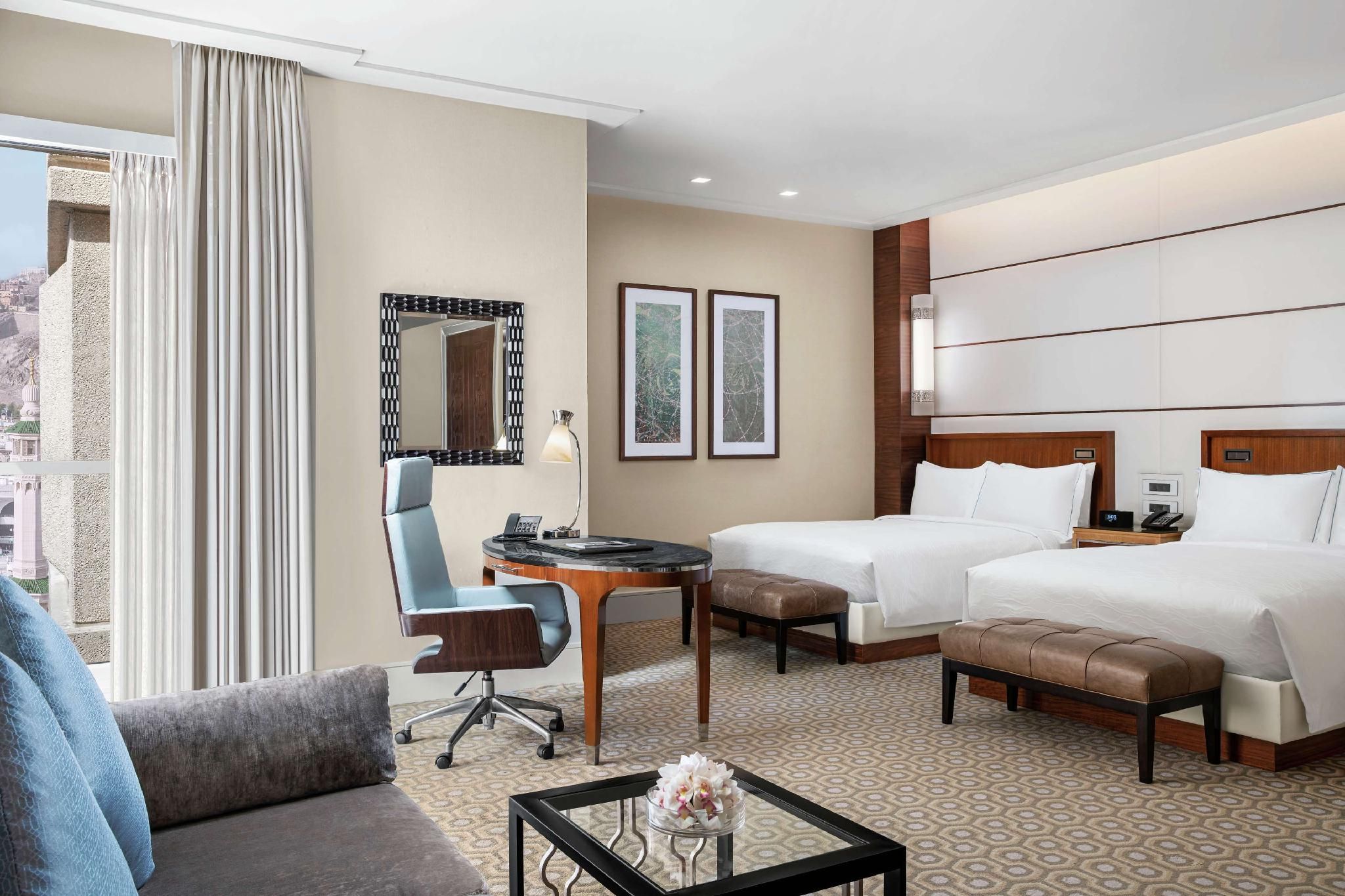 Two Queen Bed Executive Partial Haram View