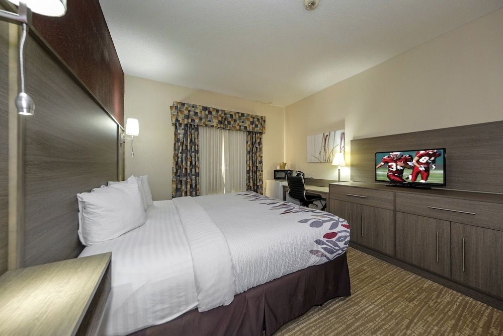Red Roof Inn Yemassee Superior Room, 1 King Bed, Accessible, Non Smoking (Roll-In Shower) 4