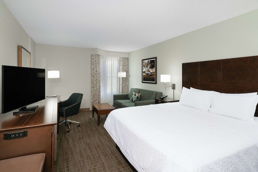 Suite, 1 King Bed with Sofa bed, Accessible, Bathtub (Kitchen, Non Smoking)