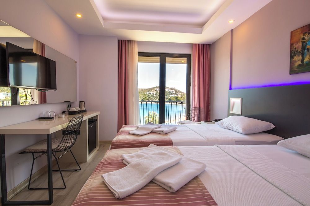 Datca Sapphire Hotel Twin Room, Sea View 2